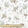 Printed Cotton AUSTRIA White / Natural Multicolored